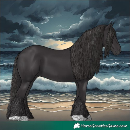 Horse Color:Smoky Black