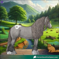 Horse Color:Grullo Appaloosa 