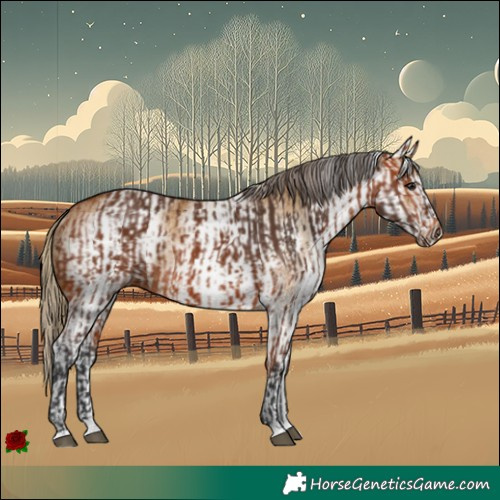 Horse Color:Bay Rabicano  and Gray White Spotted Red Dun Rabicano 