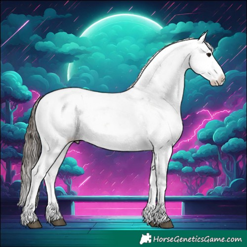 Horse Color:Buckskin Sabino 