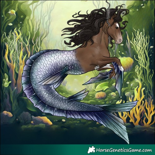 Horse Color:Gray Classic Champagne Splash Tobiano 