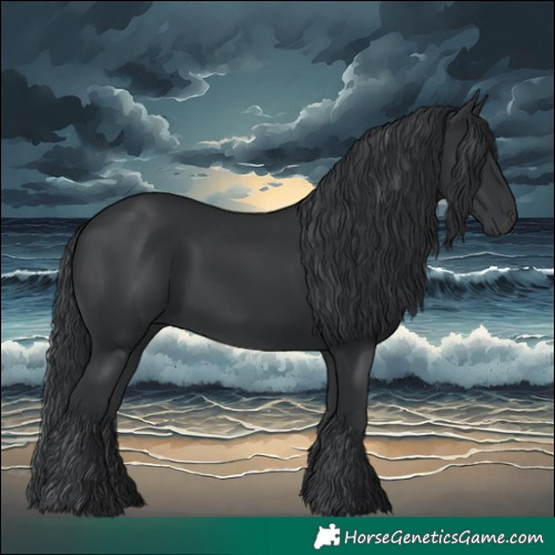 Horse Color:Black 