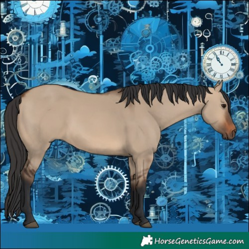 Horse Color:Brown Dun 