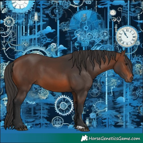 Horse Color:Brown 