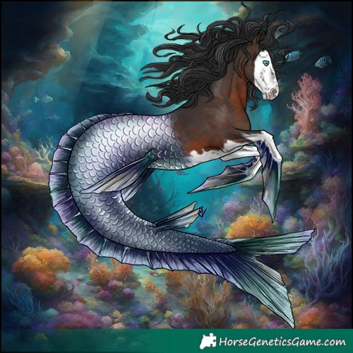 Horse Color:Brown Splash Rabicano 