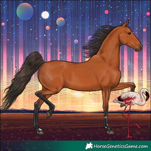 Horse Color:Bay 