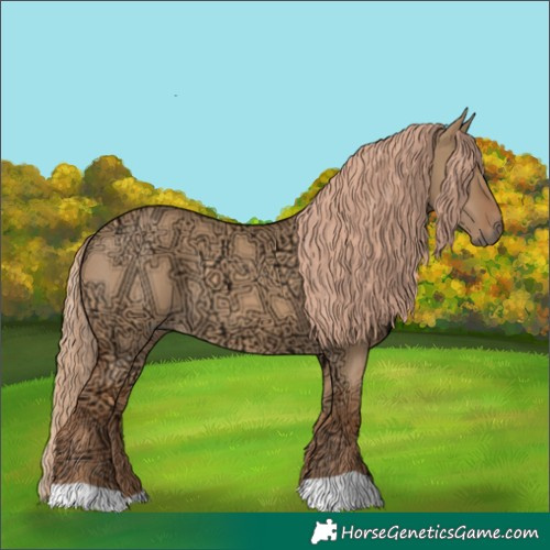 Horse Color:Red Dun Ice 