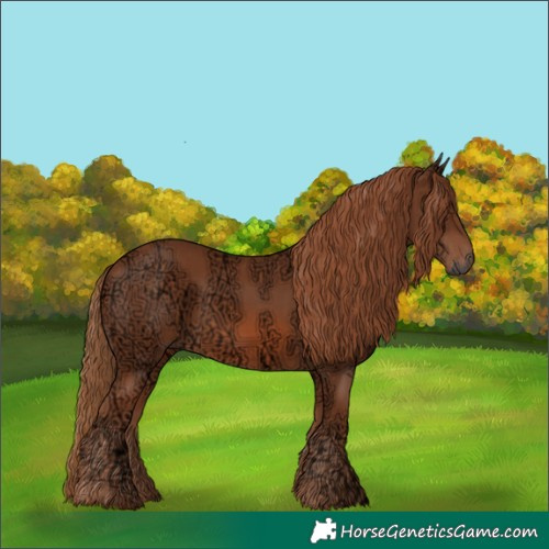 Horse Color:Chestnut Ice 