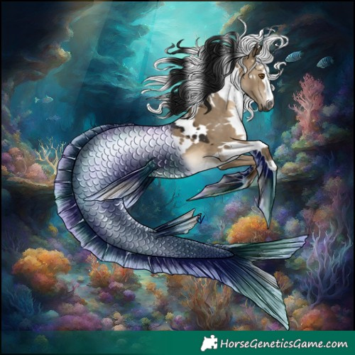 Horse Color:Gray White Spotted Brown Dun 