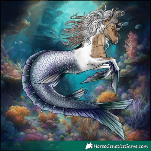 Horse Color:Gray Silver Brown Dun Tobiano Brindle 