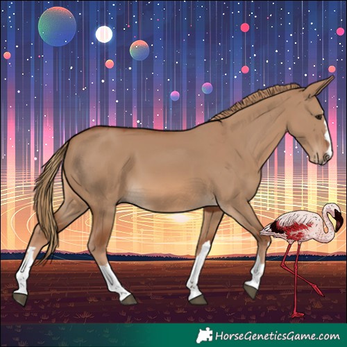 Horse Color:Red Dun 