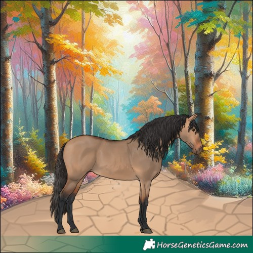 Horse Color:Bay Dun 