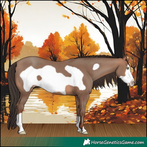 Horse Color:Sable Champagne Frame 