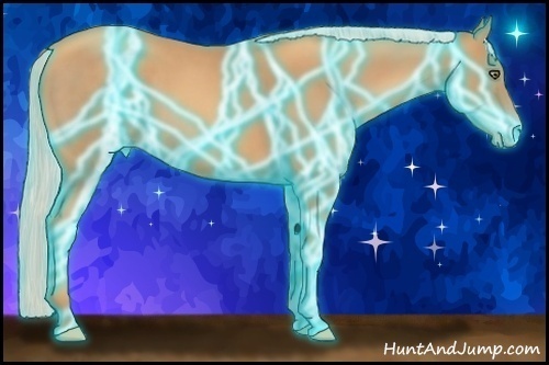 Horse Color:Thunderstruck Silver Classic Champagne 