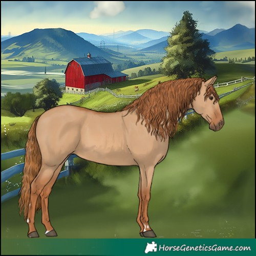 Horse Color:Red Dun 