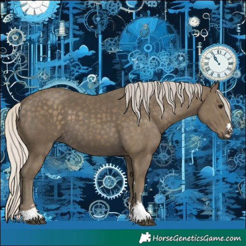 Horse Color:Silver Smoky Black