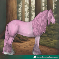Horse Color:Watercolor Black