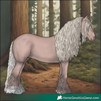 Horse Color:Watercolor Silver Black