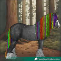 Horse Color:Painted Black 