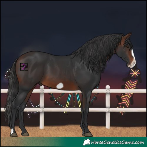 Horse Color:Brown Frame 