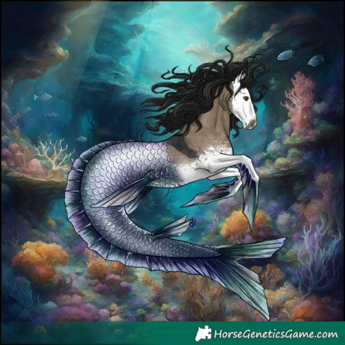 Horse Color:Gray White Spotted Brown Dun Splash Rabicano 