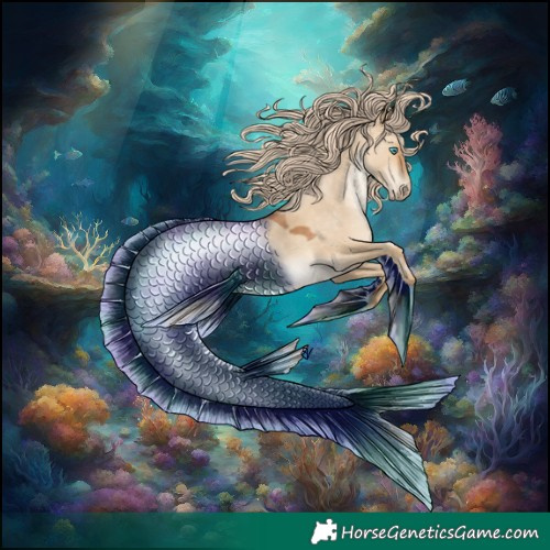 Horse Color:Gray Chocolate Palomino Pearl Dun 