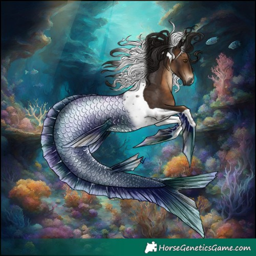 Horse Color:Gray Brown Tobiano Rabicano 