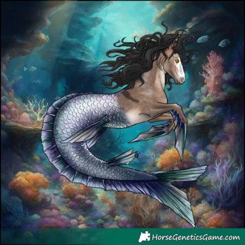 Horse Color:Bay Dun Mushroom 