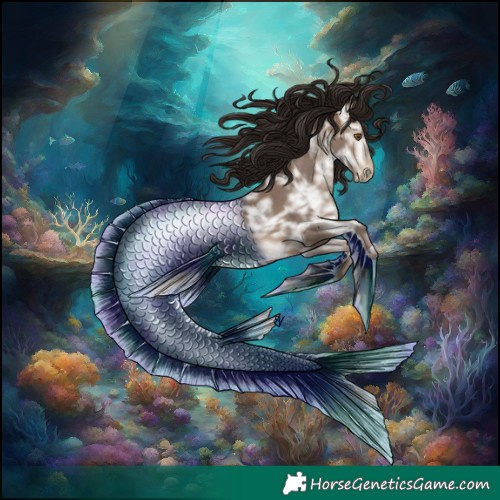 Horse Color:Gray Brown Ice Pearl 