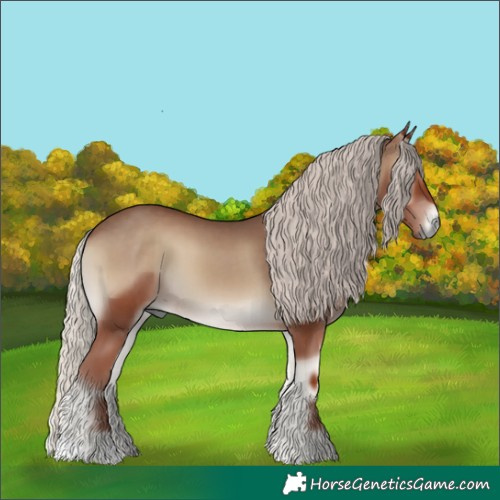 Horse Color:Silver Blue Onyx
