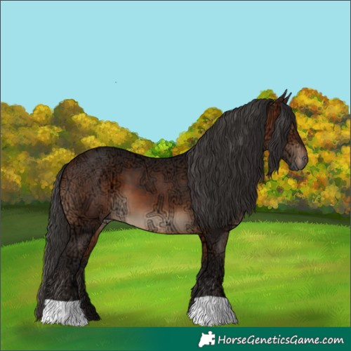 Horse Color:Brown Ice 