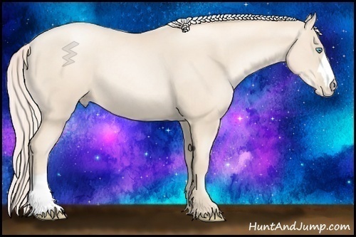 Horse Color:Gold Cream Champagne Pearl 
