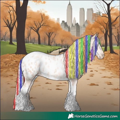 Horse Color:Painted Silver Sable Champagne Ice Pearl Tobiano Appaloosa Rabicano 