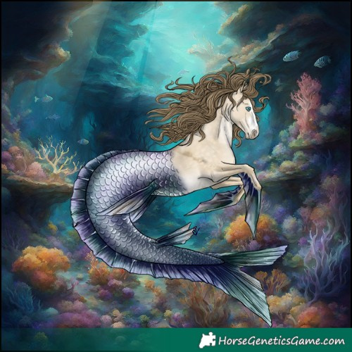 Horse Color:Brown Snowdrop Pearl Dun