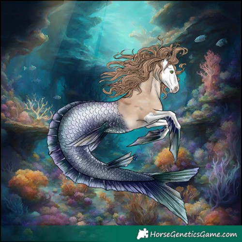 Horse Color:Liver Red Dun Pearl Splash 