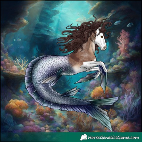 Horse Color:Chocolate Brown Dun Splash 