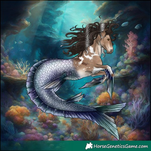 Horse Color:White Spotted Liver Red Dun Rabicano 