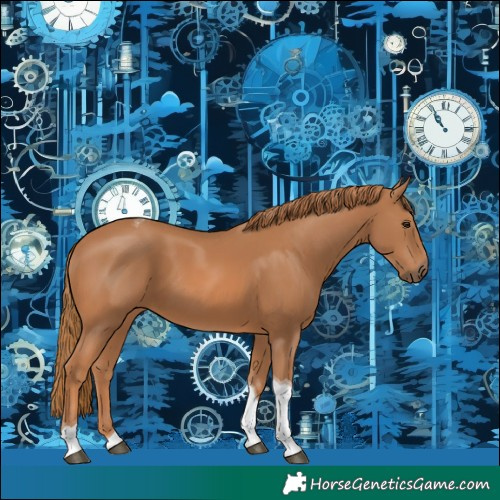 Horse Color:Chestnut Tobiano 