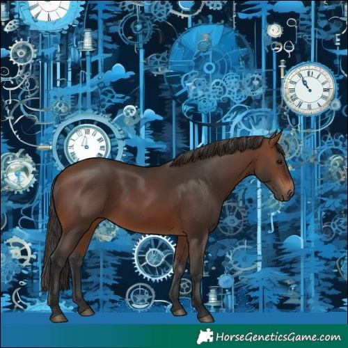 Horse Color:Brown 