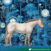 Horse Color:Red Dun Roan 