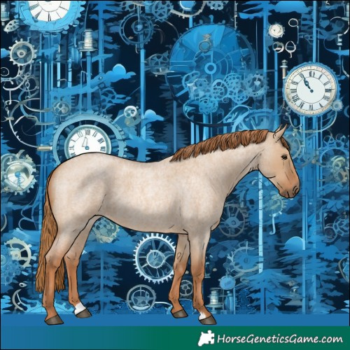 Horse Color:Red Dun Roan 