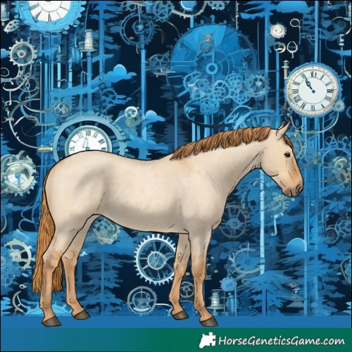 Horse Color:Red Dun Roan