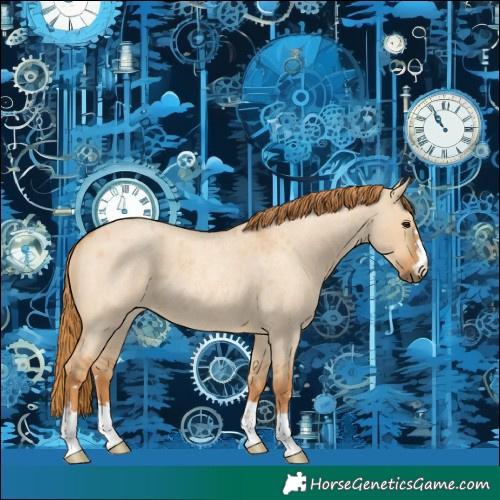 Horse Color:Red Dun Roan