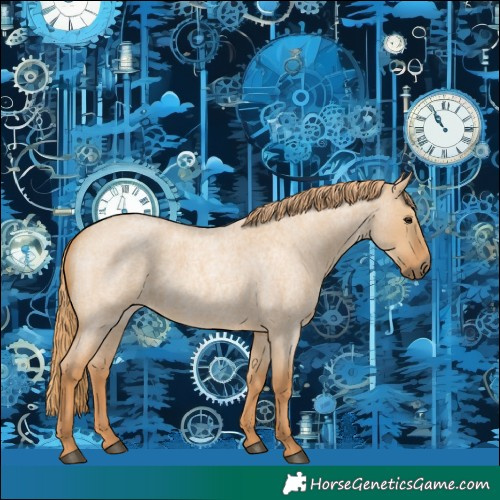 Horse Color:Red Dun Roan 