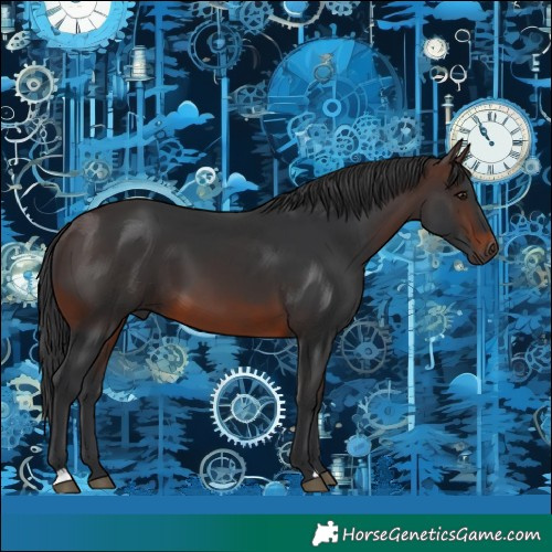 Horse Color:Brown 