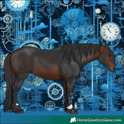 Horse Color:Brown 