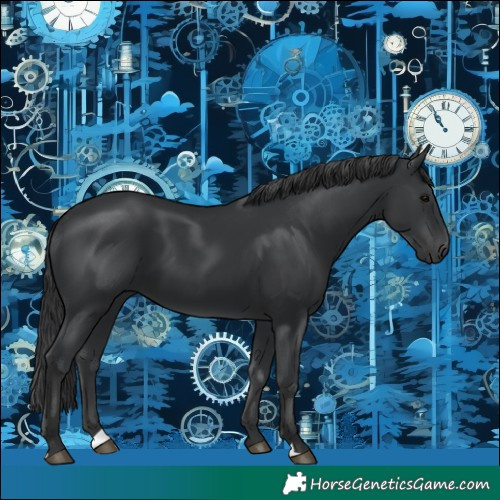 Horse Color:Black 