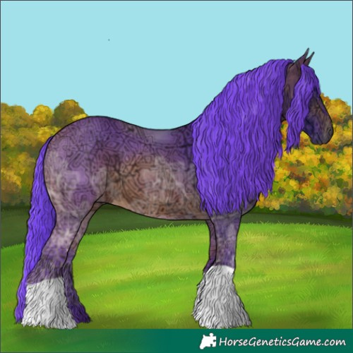 Horse Color:Watercolor Bay Ice