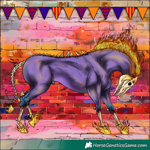 Horse Color:Watercolor Bay 