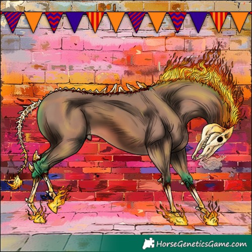 Horse Color:Watercolor Bay 